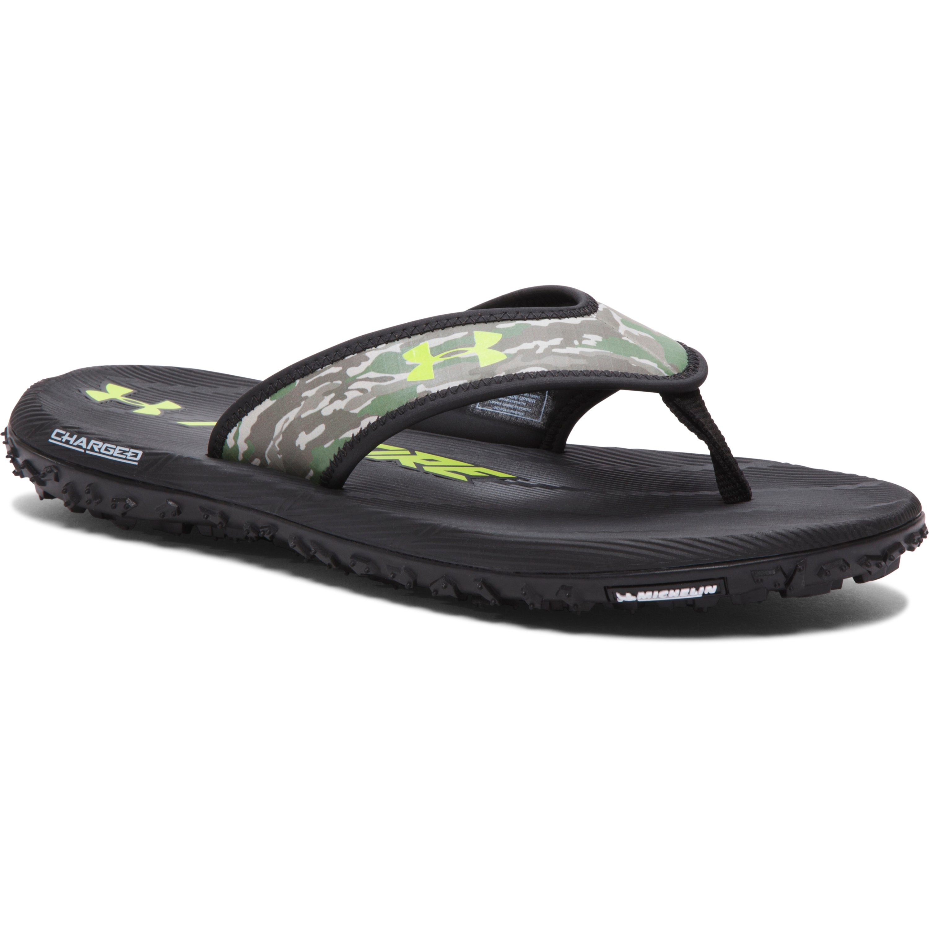 Lyst Under Armour Men's Ua Fat Tire Sandals in White for Men